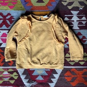 Zara Sweatshirt with ruffles